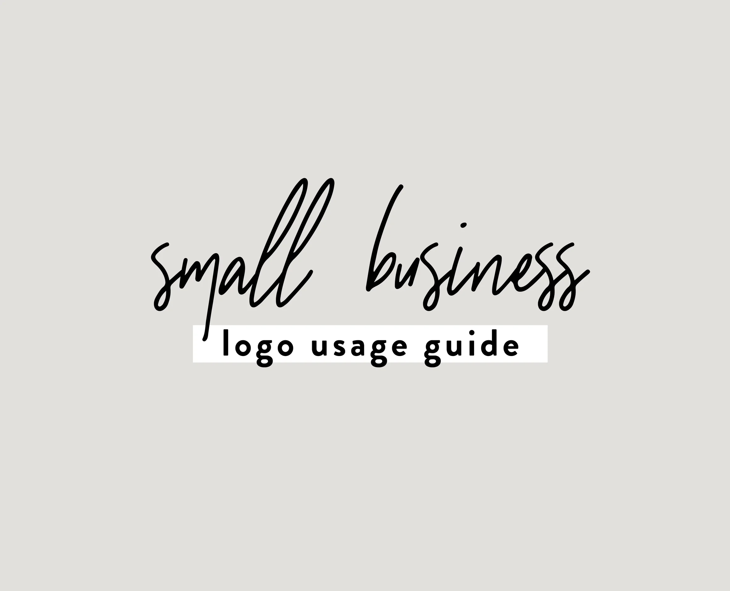 Small Business Diaries | What are all these logo files and how do I use them?