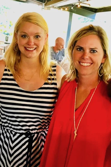 Jennifer Sparks and Natalie Kifer at KSA Launch Party