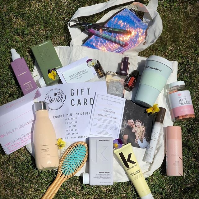 Hey you! .
Lovely clients and friends. Who is in need of some self care? 🙋🏼&zwj;♀️ We have been cooped up and are ready to get back in the game! Check out the basket of goodies we are raffling off! 
This is loaded with all our favs!
~Hair Care by  
