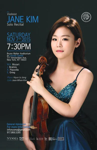 바이올리니스트 김정연(제인 김) 독주회