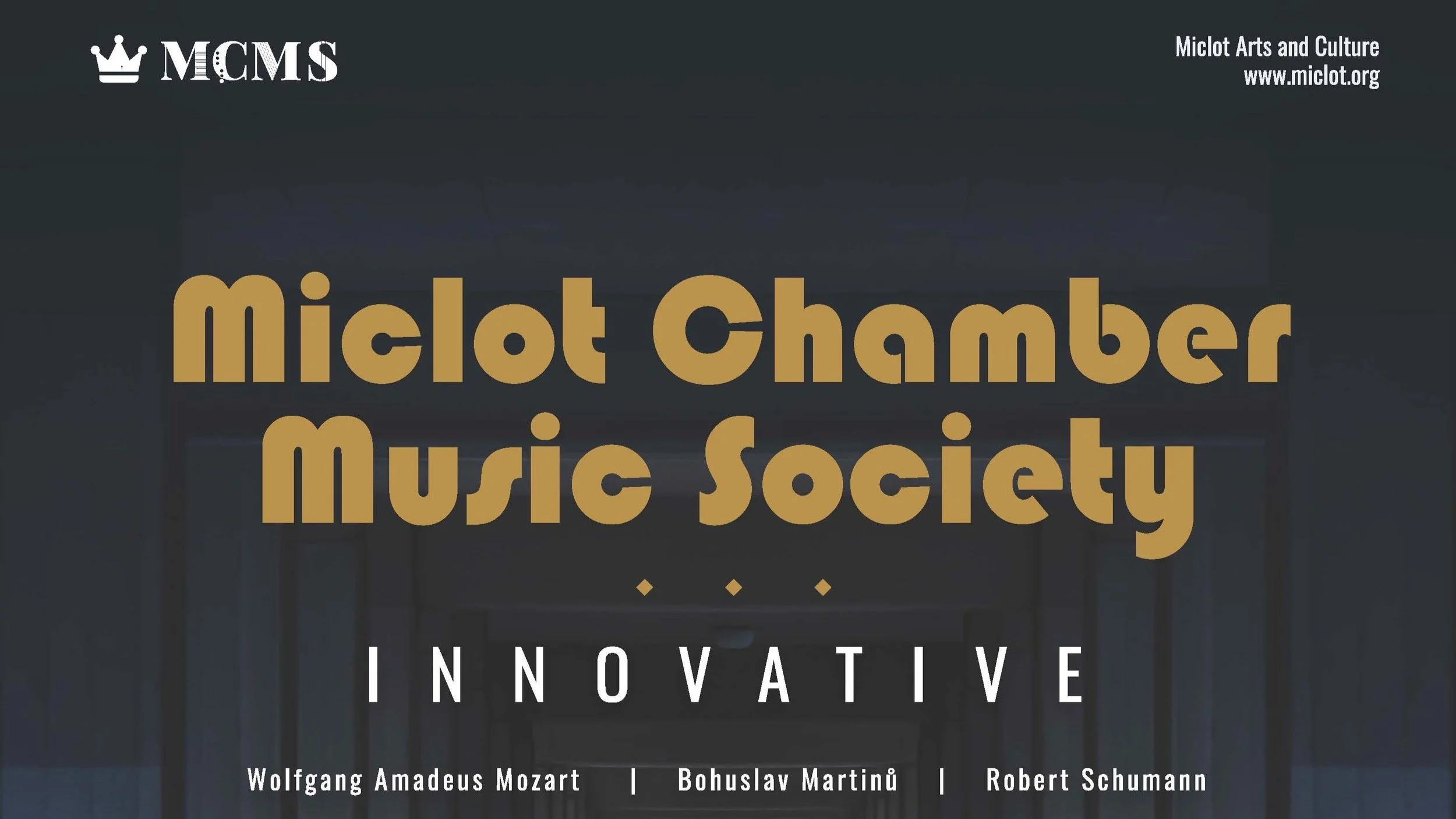 Miclot 챔버 뮤직 소사이어티  “INNOVATIVE”