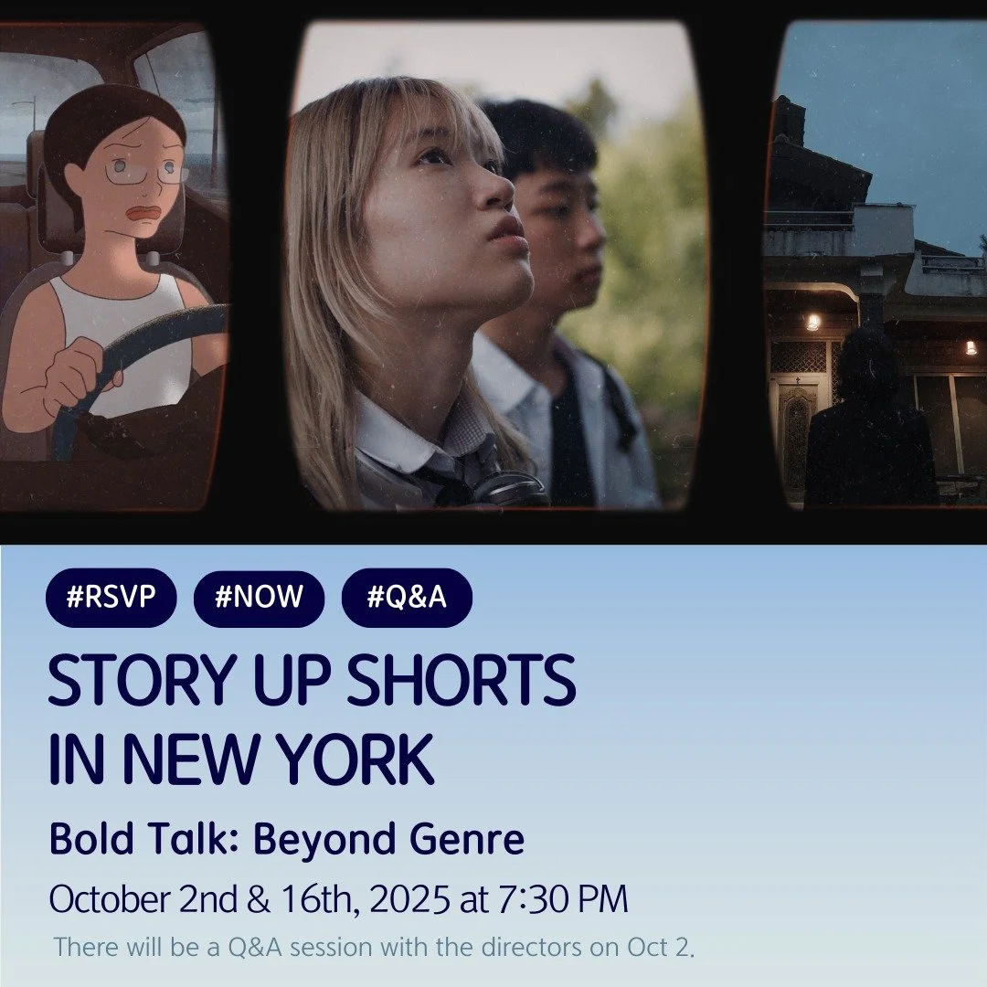 New Korean Movie Night: Story Up Shorts in New York
Co-presented by @kccny &amp; @cj.cultural.foundation

📅 Thursday, October 2 &amp; 16, 2025 | 7:30 PM
📍 Korean Cultural Center New York (122 E 32nd St, NYC)
🎟 FREE | RSVP required (link in bio)

T