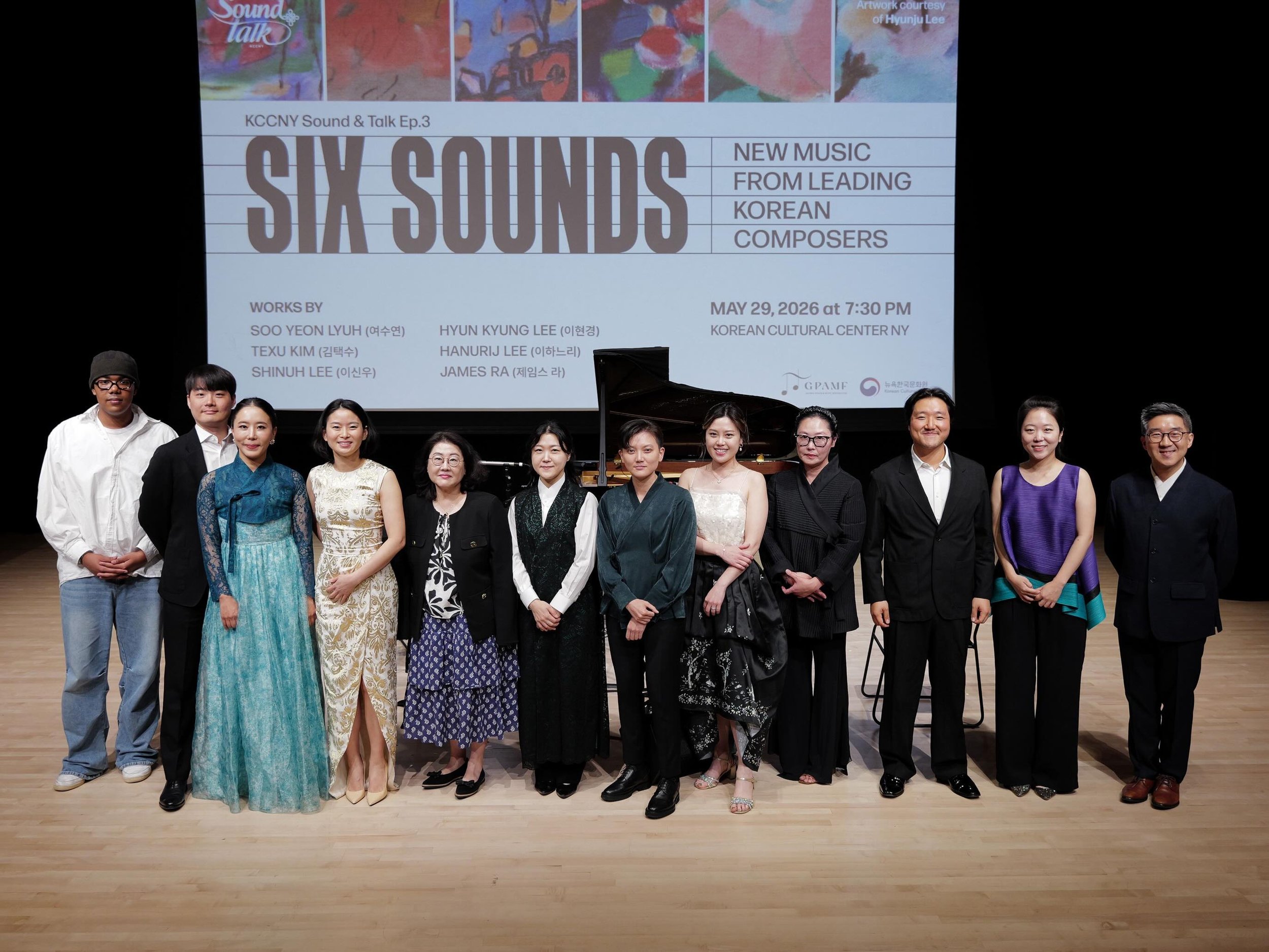 🎶 Recap | Six Sounds: New Music from Leading Korean Composers 🎼

✨What a fascinating evening with @kccny &amp; @gpamf7 💫

Six distinct and vibrant musical voices &mdash; by Soo Yeon Lyuh (@sooyeonlyuh ), Texu Kim (@texu_kim ), Shinuh Lee(@thepathw