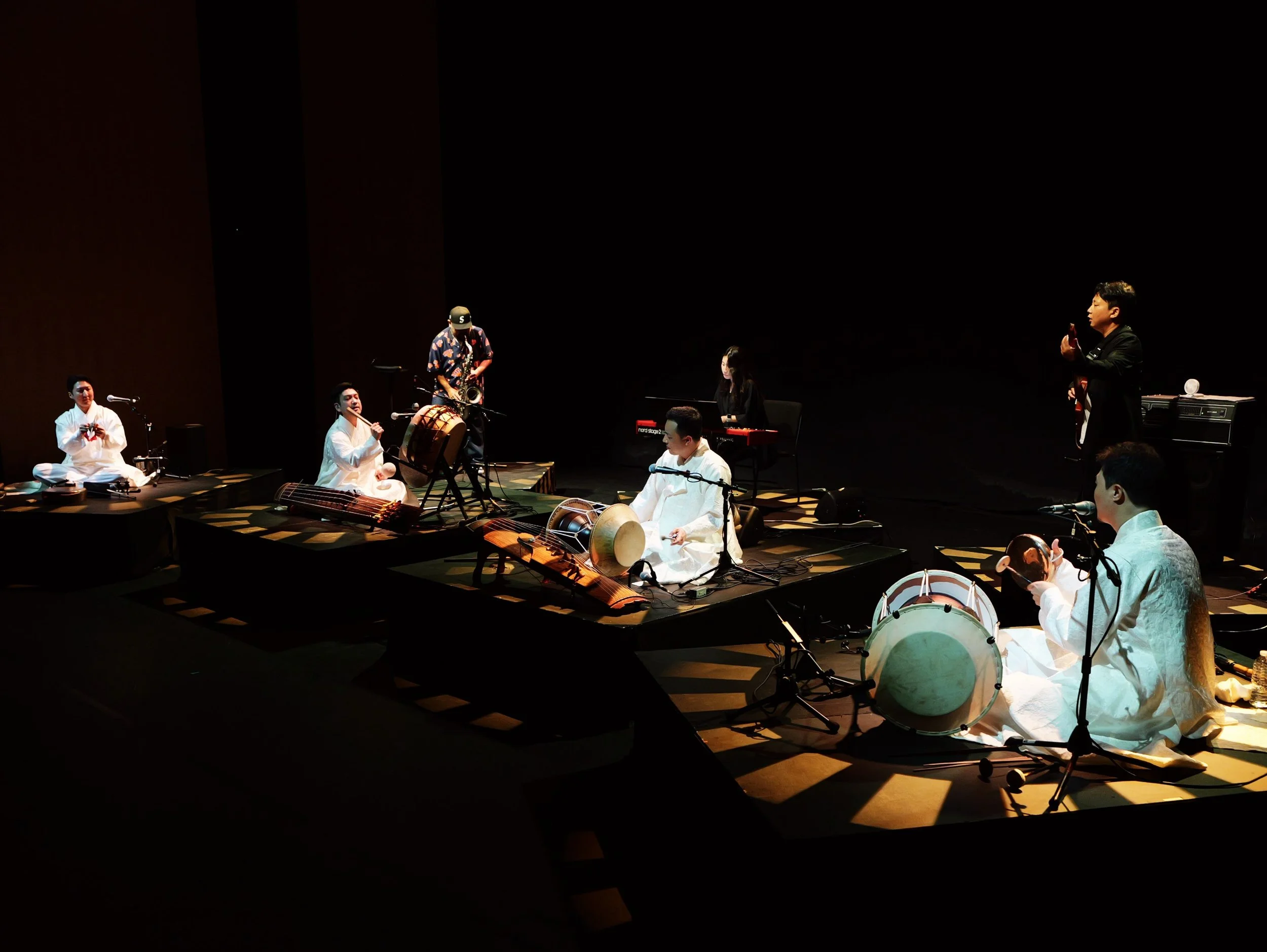 Unforgettable ⚡️energy⚡️ in NYC!🗽
Last Saturday, Traditional Creative Music Group 𝗦𝗮𝗶𝗻𝗻𝗼𝗿𝗶 swept through NYC like a whirlwind with their concert &rsquo;𝐗&lsquo;.

They took us on an incredible crossover journey where traditional Korean musi