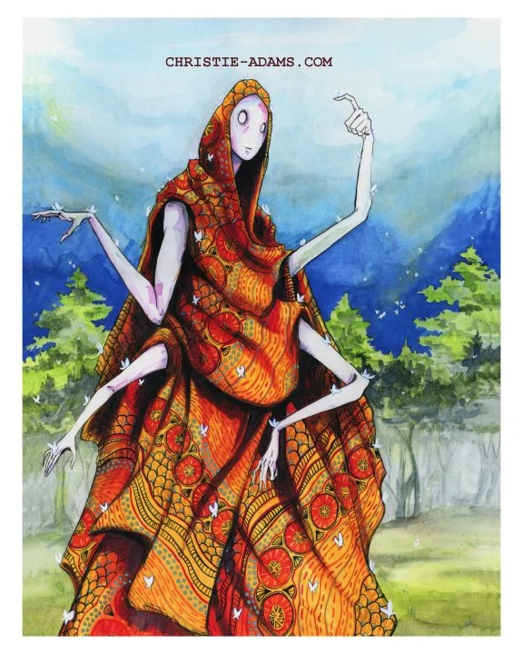 The Butterfly Queen - Art Print thumbnail
