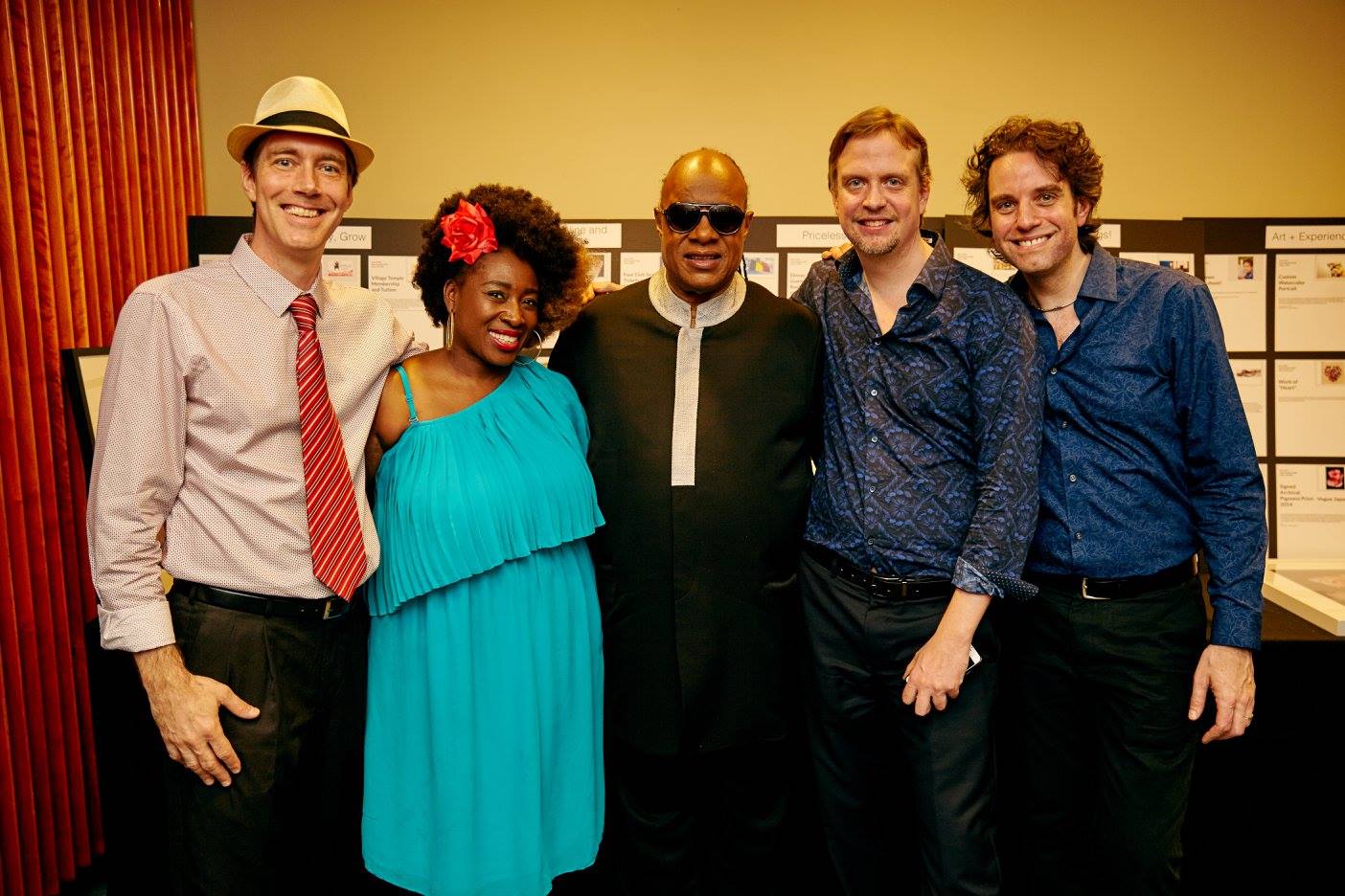 VAN DAVIS after performing with the great Stevie Wonder. Click here for the full story and video!