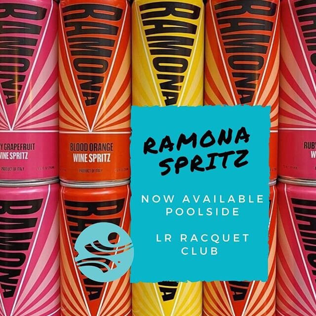 Exciting news! Now you CAN hang poolside @theathleticclubs with @drinkramona 😎