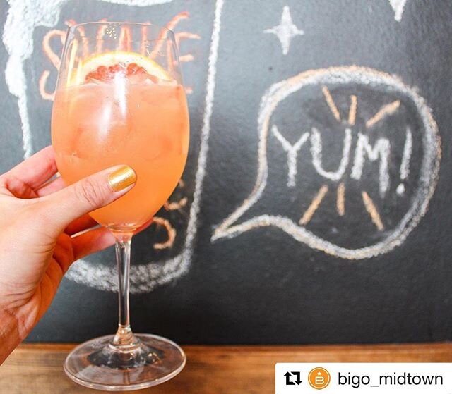 The Shameless Patio Pounder 🍊☀️#Repost @bigo_midtown ・・・
CHEERS TO THE WEEKEND 🥂 Join us on our patio for one of our new seasonal cocktails! Shameless Patio Pounder, created by Bennett Zerull, features @plantation.rum 3-Star, @avuacachaca Amburana,