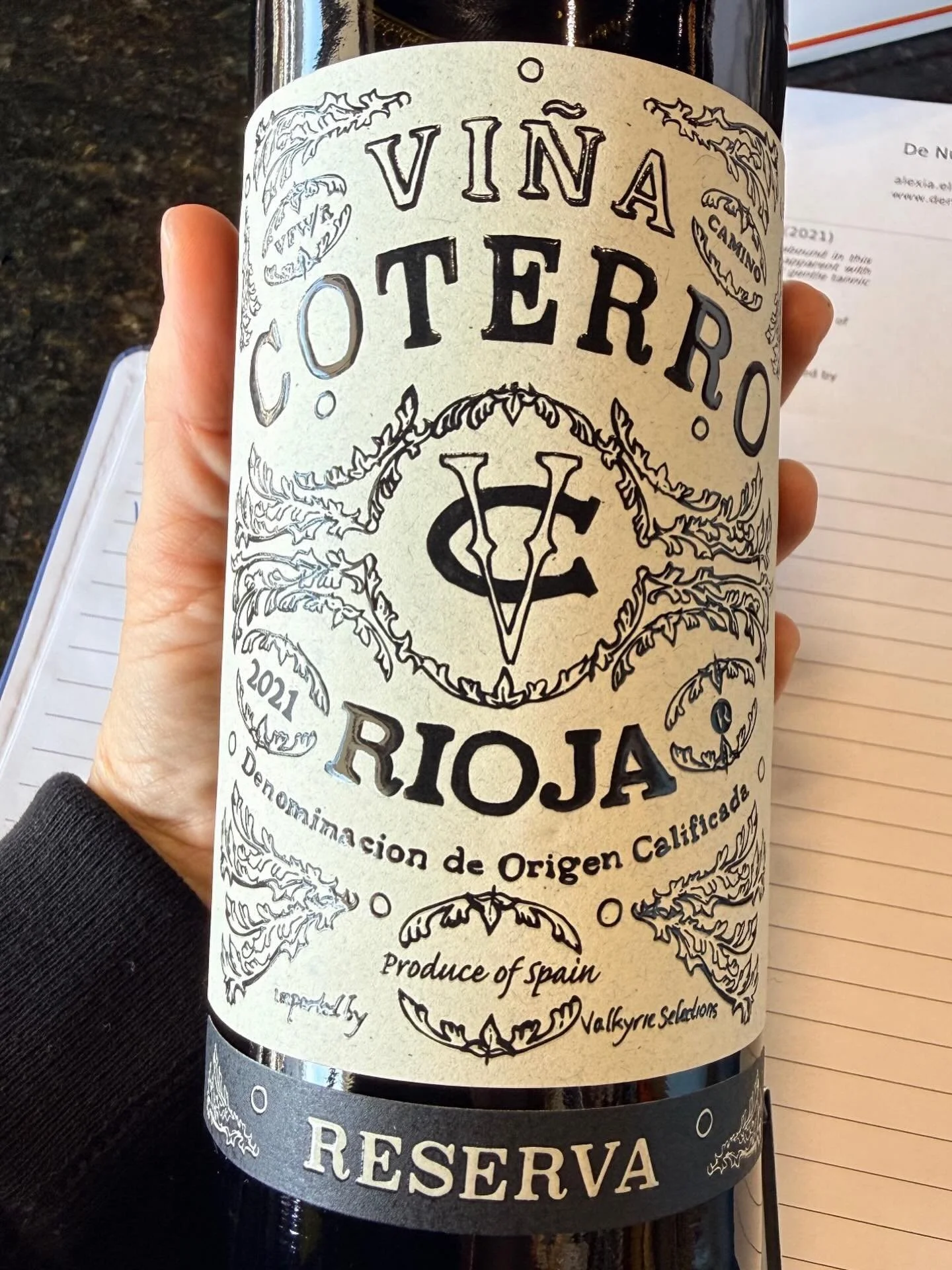 Our new Rioja is shining bright with cherry, roasted coffee, &amp; a bit of smoke. #rioja #tempranillo