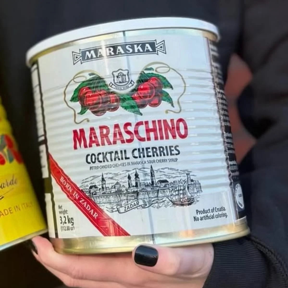 Our favorite warehouse snack is now available in big boy tins! 🍒