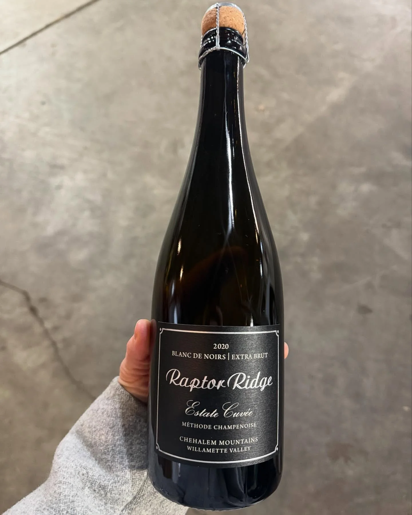 It&rsquo;s the perfect day to pop this shiny new gem from @raptorridgewinery. Happy Valentine&rsquo;s Day! 🫧💖