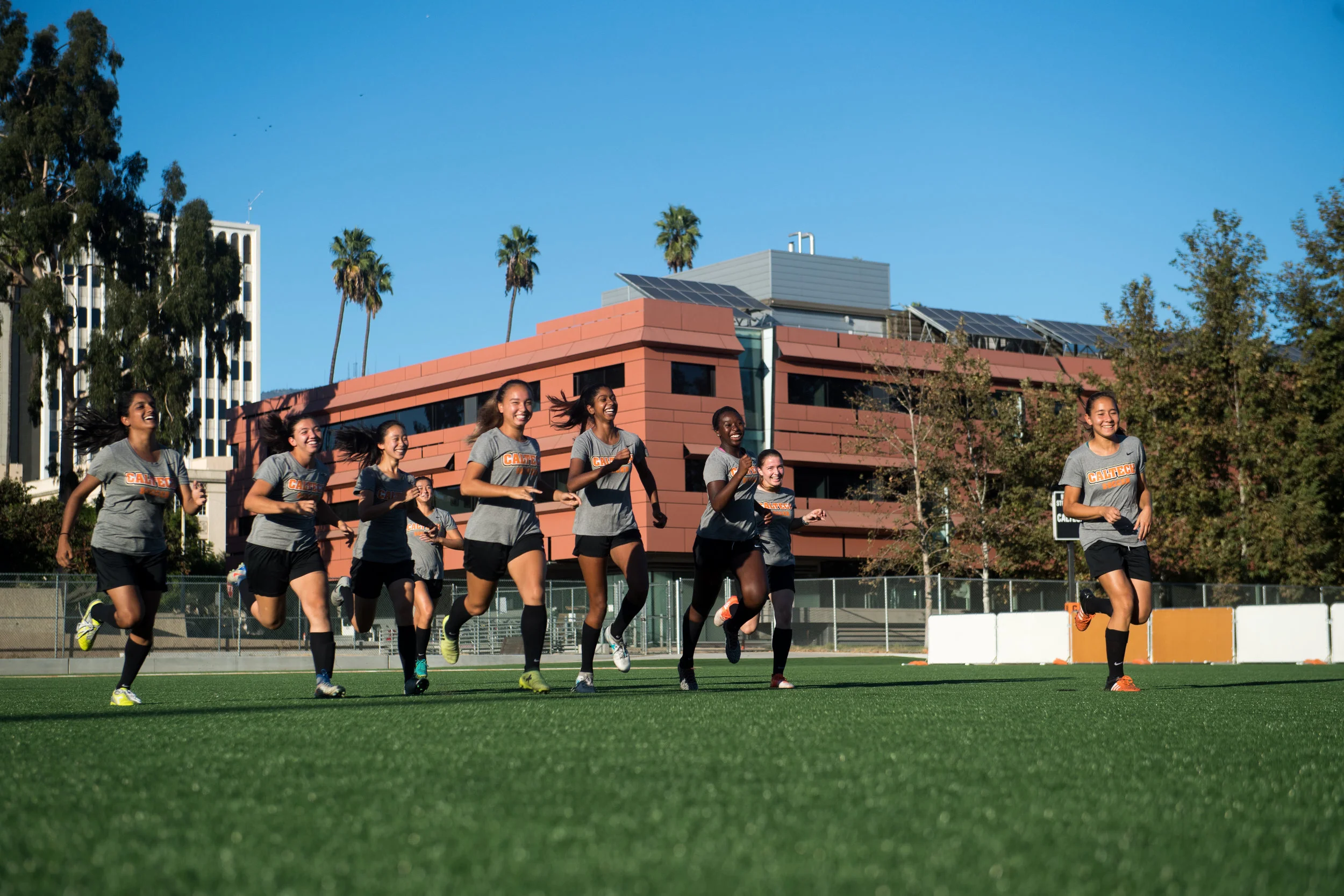 Women's Soccer Takes the Field at Caltech
