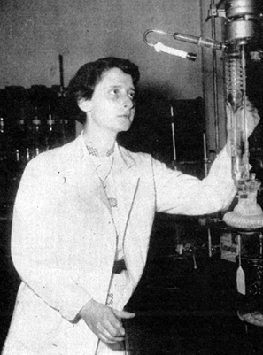 Dorothy Ann Semenow in photo from a 1953 article in E&amp;S magazine.