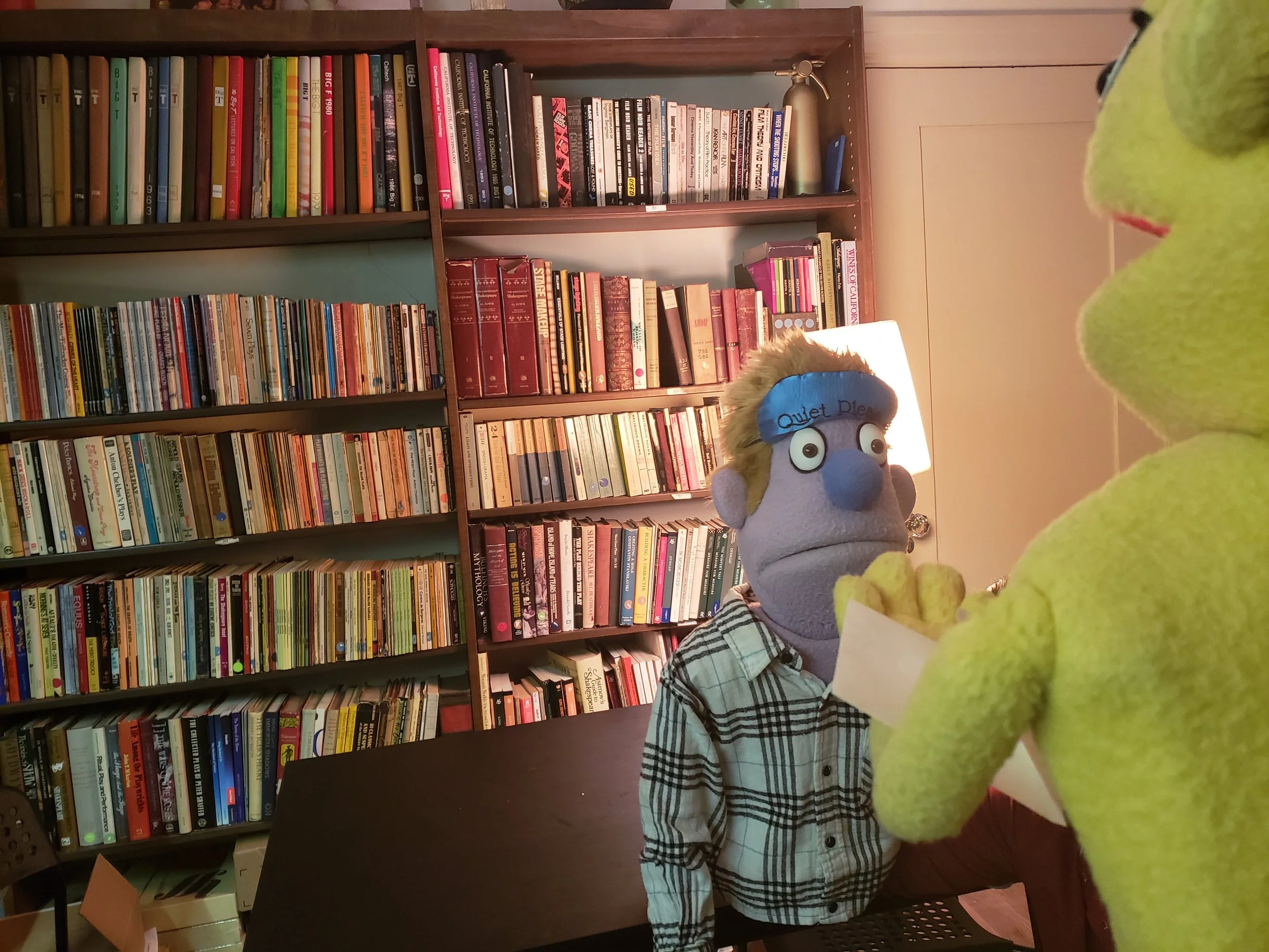 Avenue Q ’s Princeton and Rod in conversation.