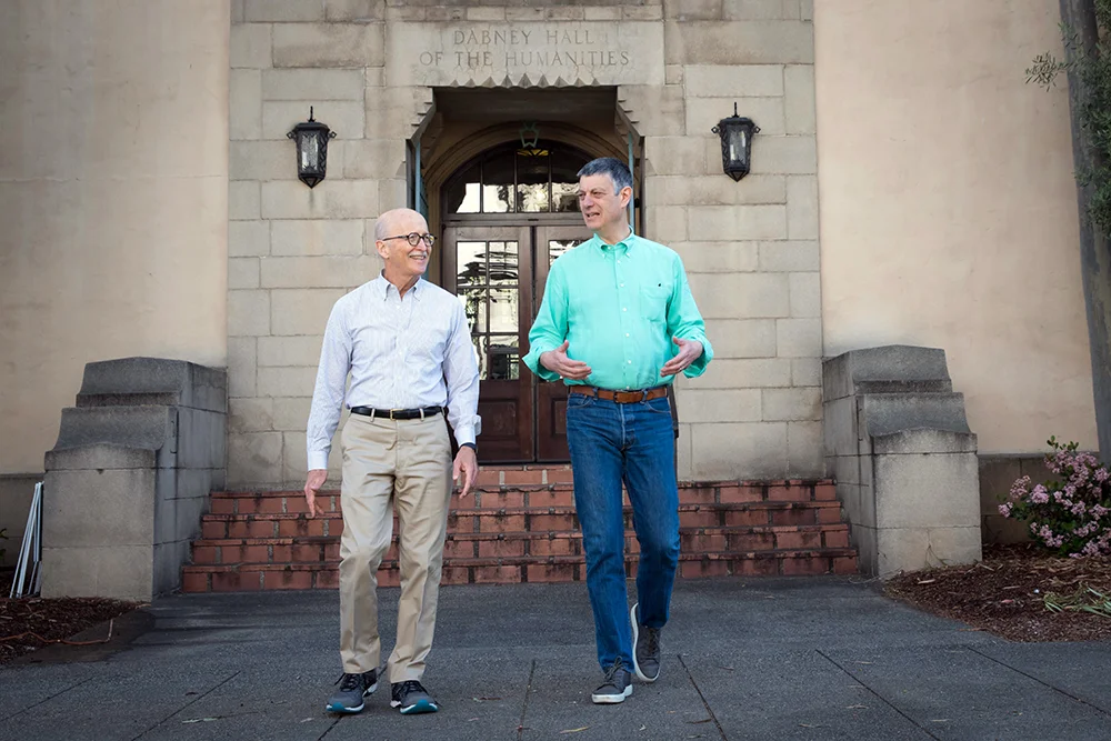 Philip T. Hoffman (left) and Jean-Laurent Rosenthal