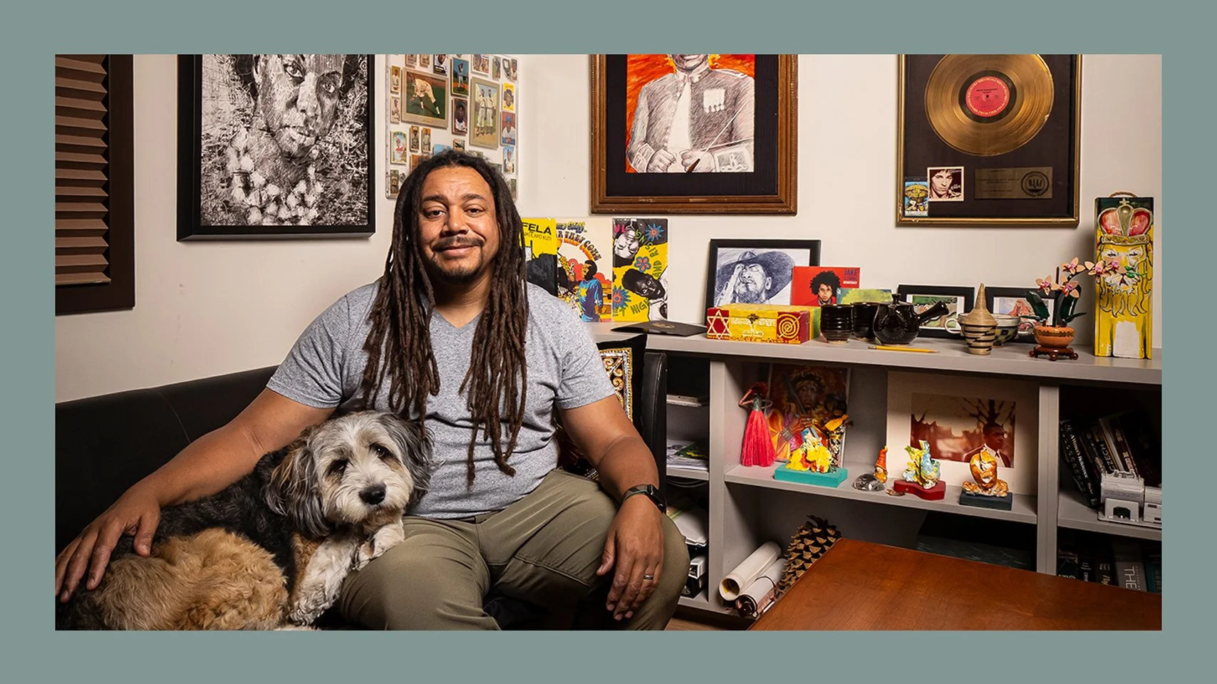 Gold Records and 3D Molecular Models: Step Into the Office of Bil Clemons