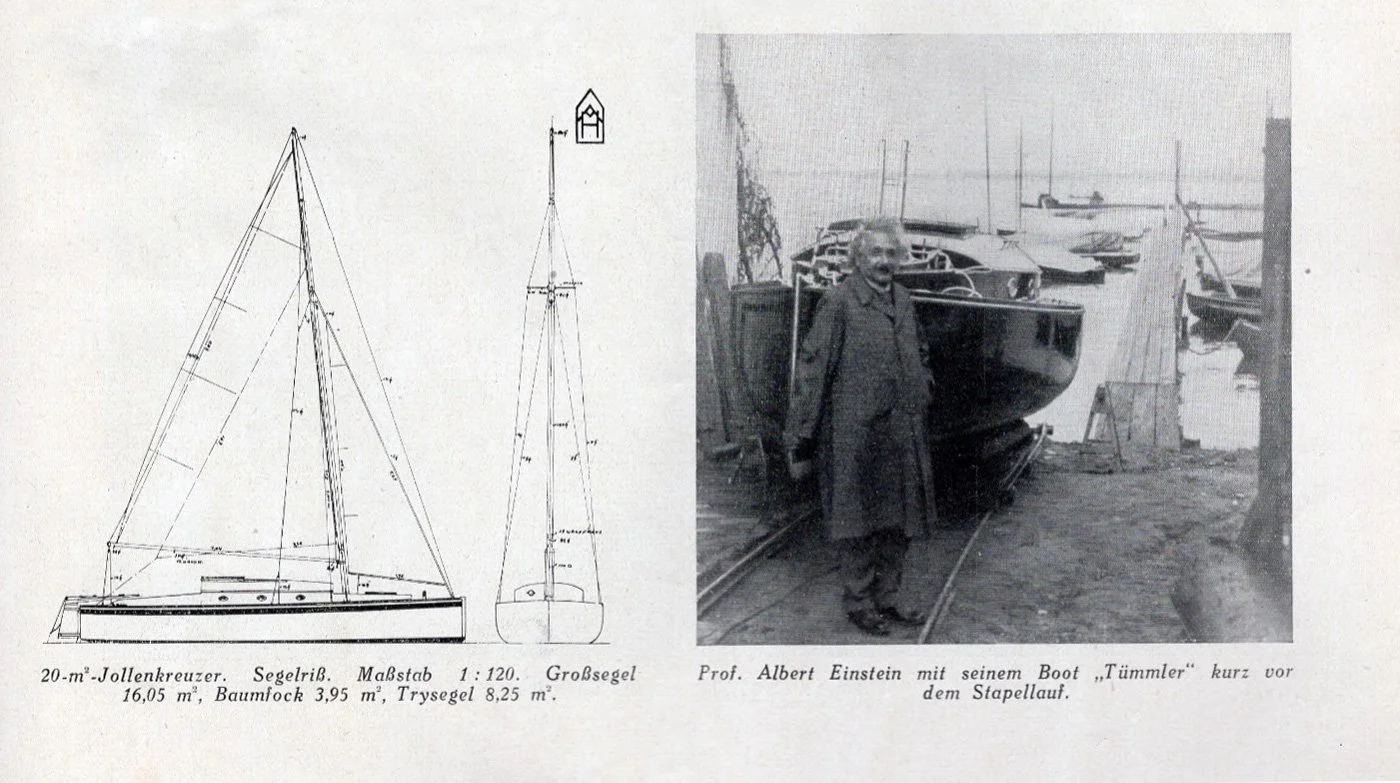 Einstein's Beloved Sailboat