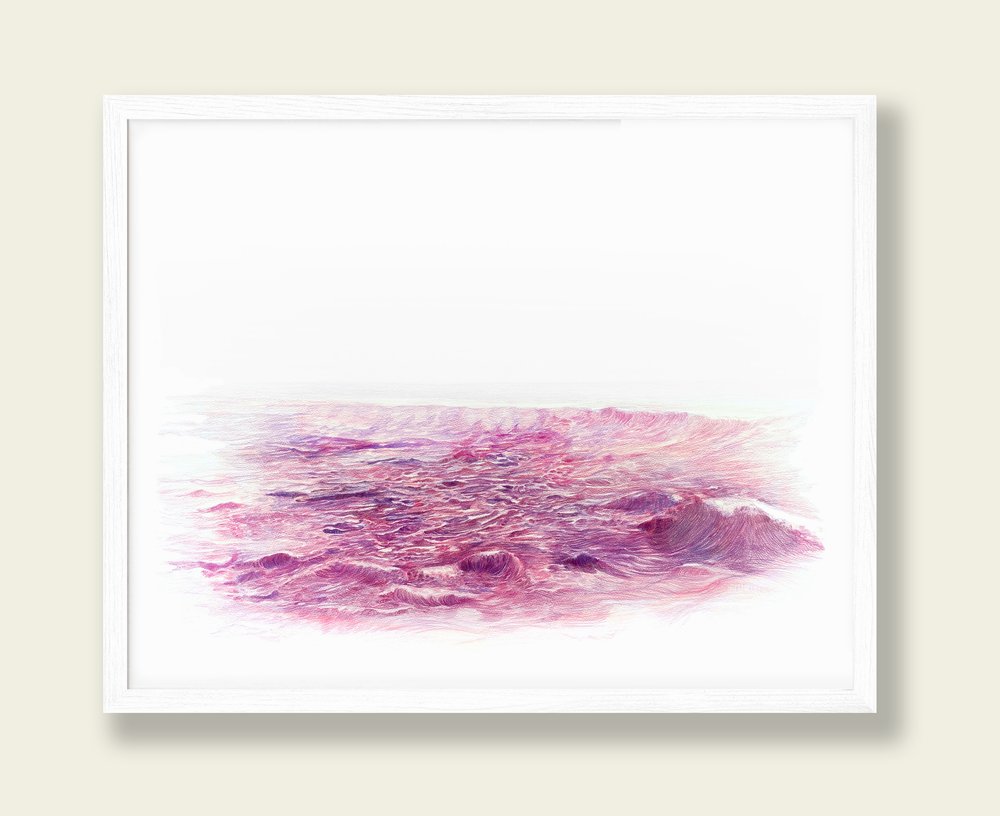 Untitled (Purple Lake Superior), Unframed Archival Pigment Print