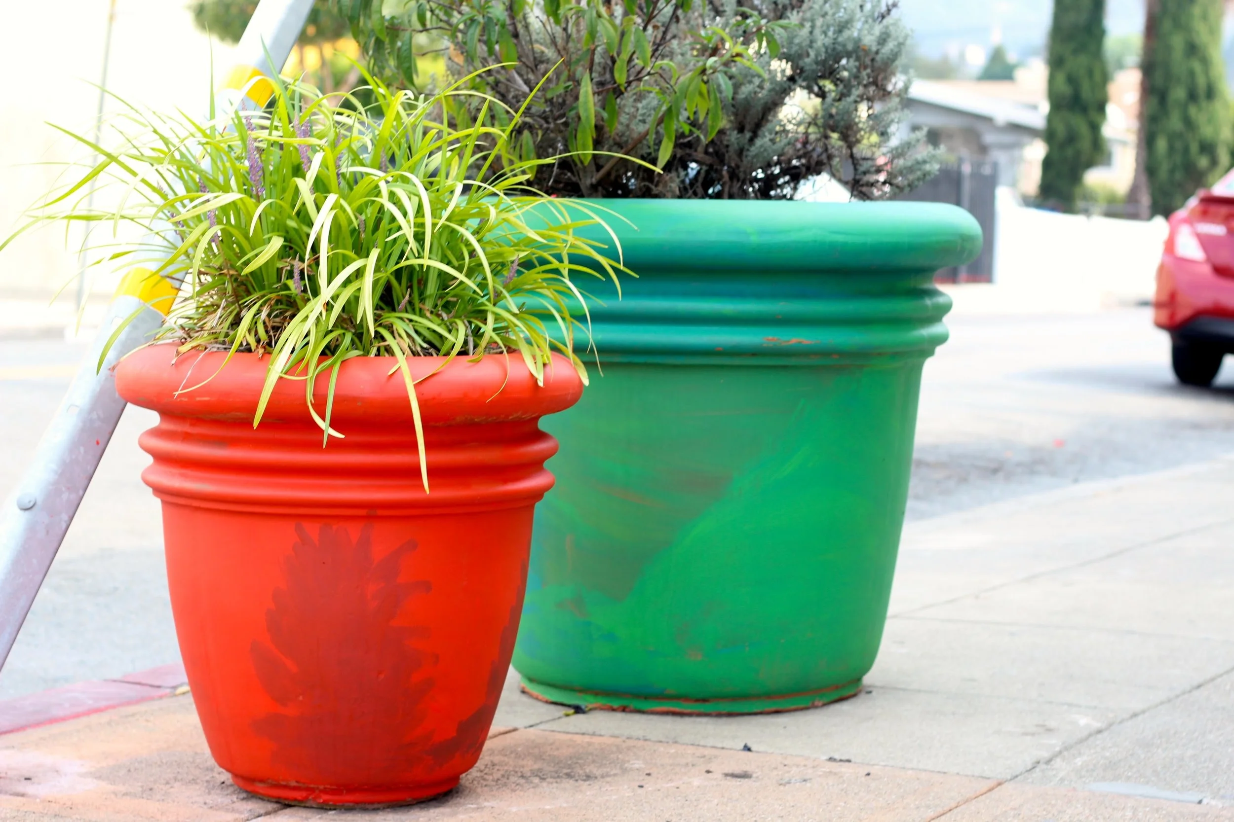 Laurel Planter Art