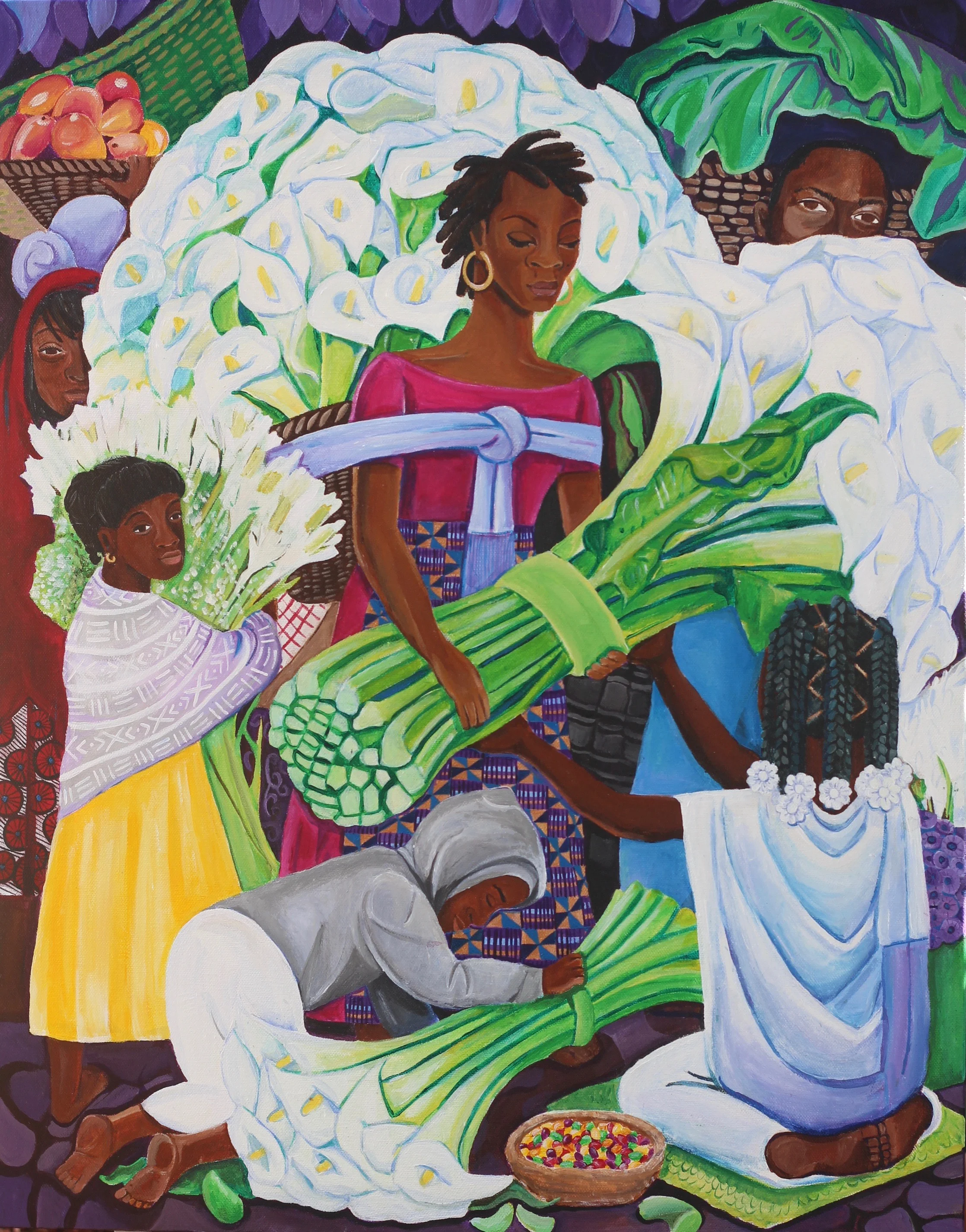 “Sandra Bland, Trayvon Martin, Latasha Harlins, Eric Garner, Aiyana Stanley-Jones, and Charleena Lyles”