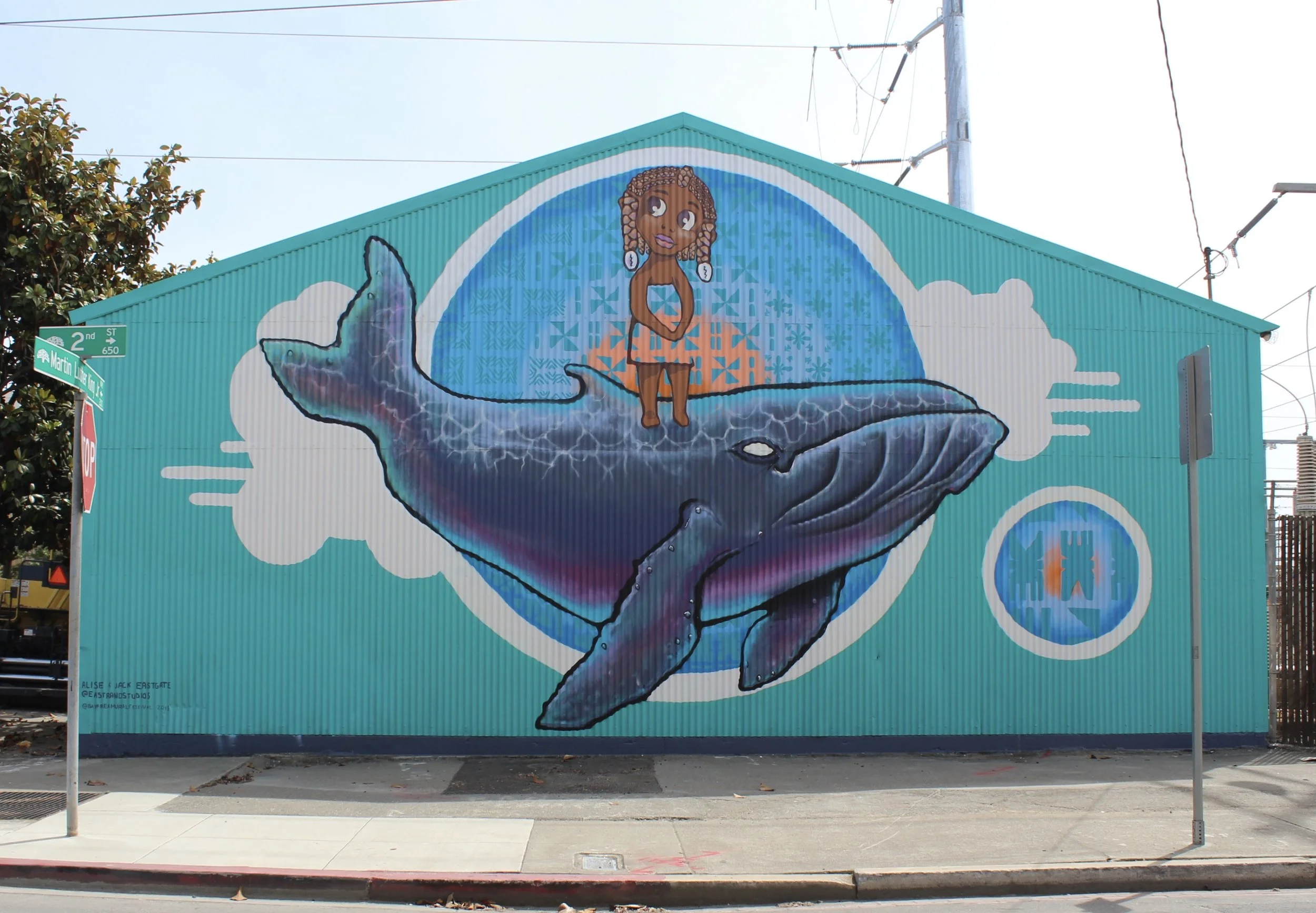 Oakland Mural Festival 2018: Warmer Waters