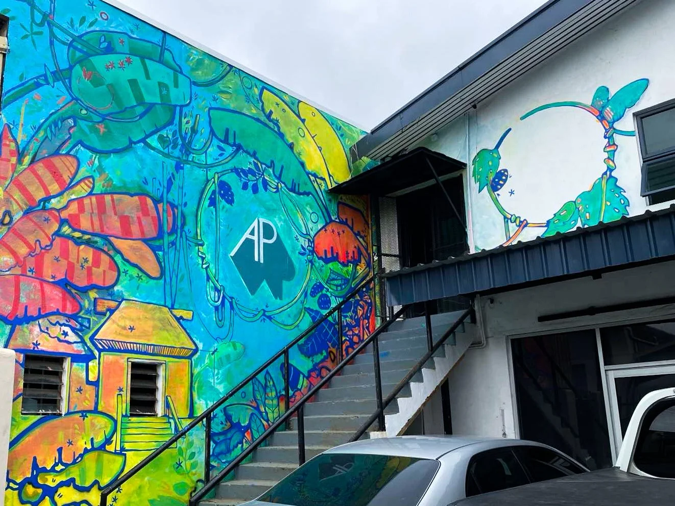 Branded Mural for Architects Pacific