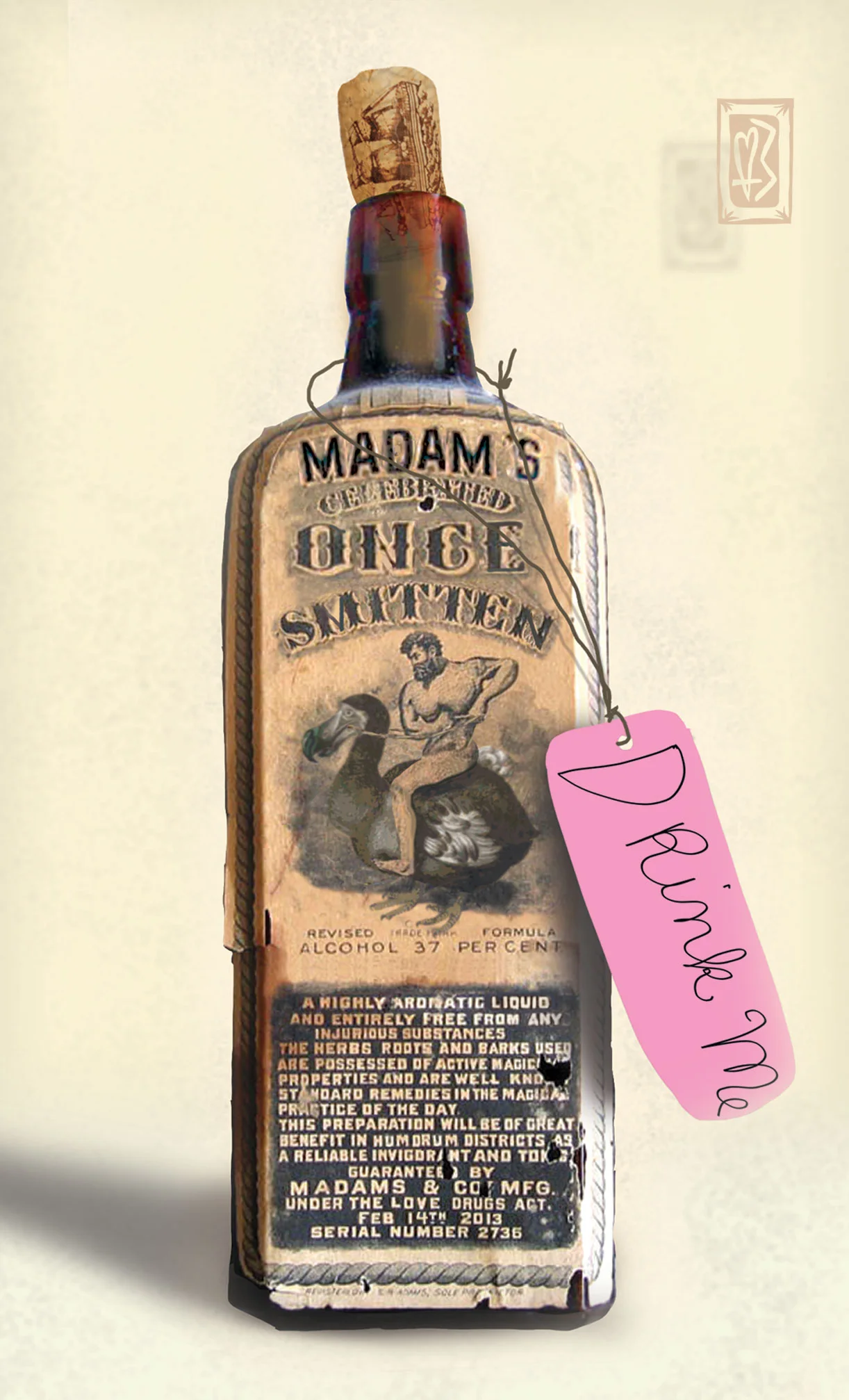 "Once Smitten"- Love Potion #1 ©KAth Boake Wuthrich