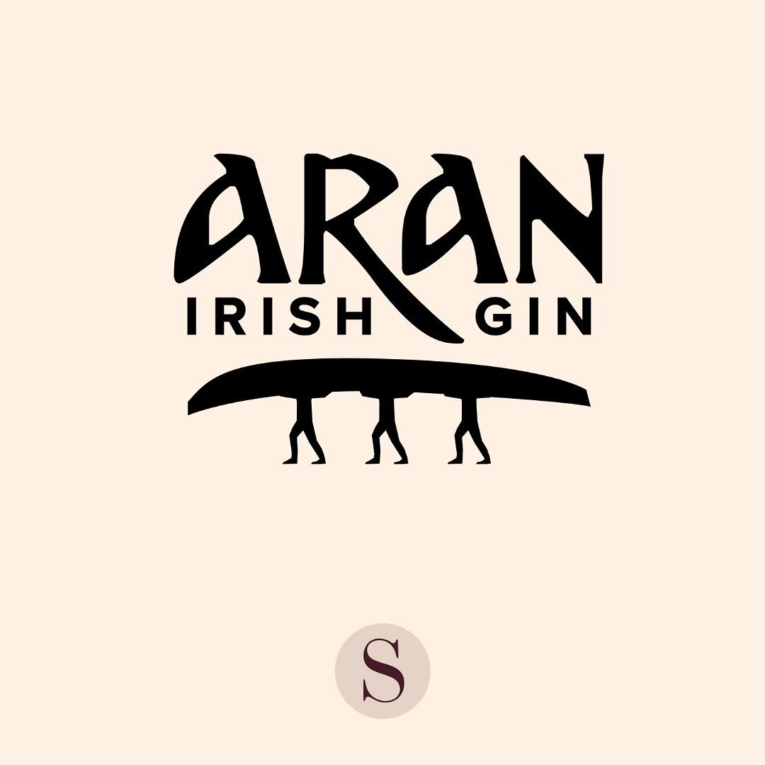 I won this pitch because the client had a little bit of a soft spot for me as I'm part Irish and my family is from the same town in Ireland where the gin is made 😝 It's just a shame I can't have a sample of said gin.. but the branding we created is 