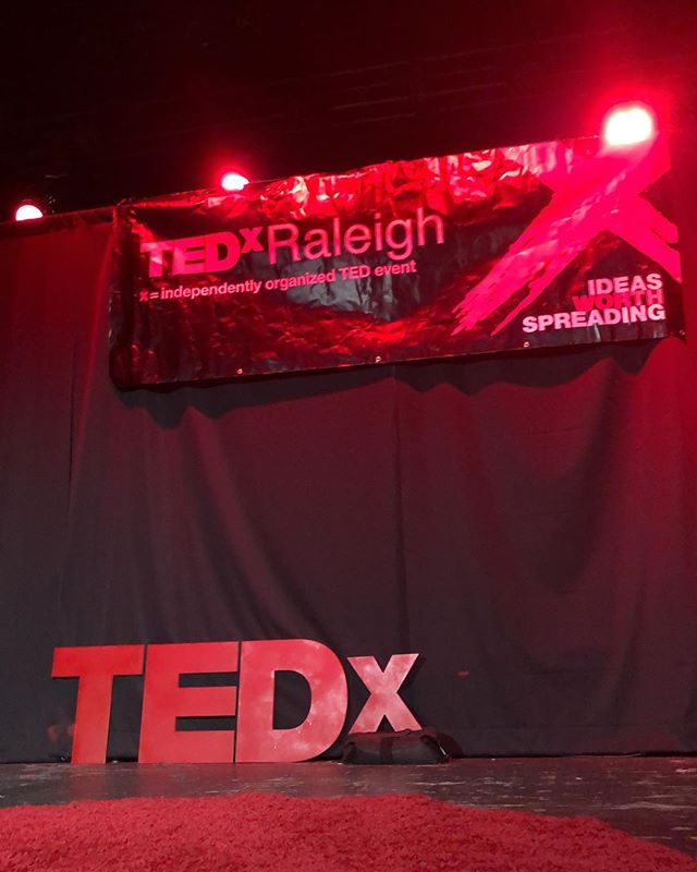 It&rsquo;s going down. Ideas worth spreading begins today. Follow the Insta story for big day moments .
.
.
.
#tedxraleigh2018 #tedxraleigh #downtownraleigh #raleighnc #ideasworthspreading