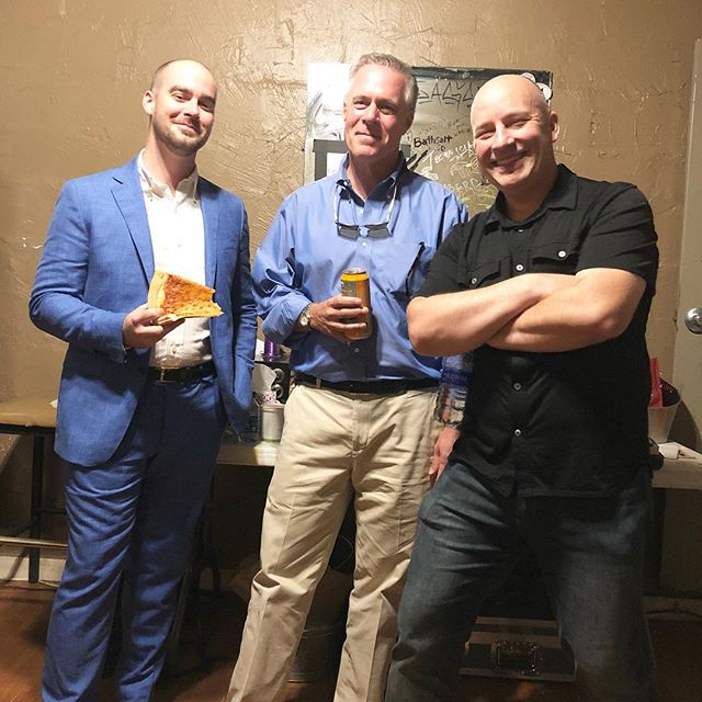 Green Room guy time - presenters @denimbuffalo Dan Jackson and Mike Capps
.
.
.
.
#tedxraleigh #tedxraleigh2018 #downtownraleigh #raleighnc