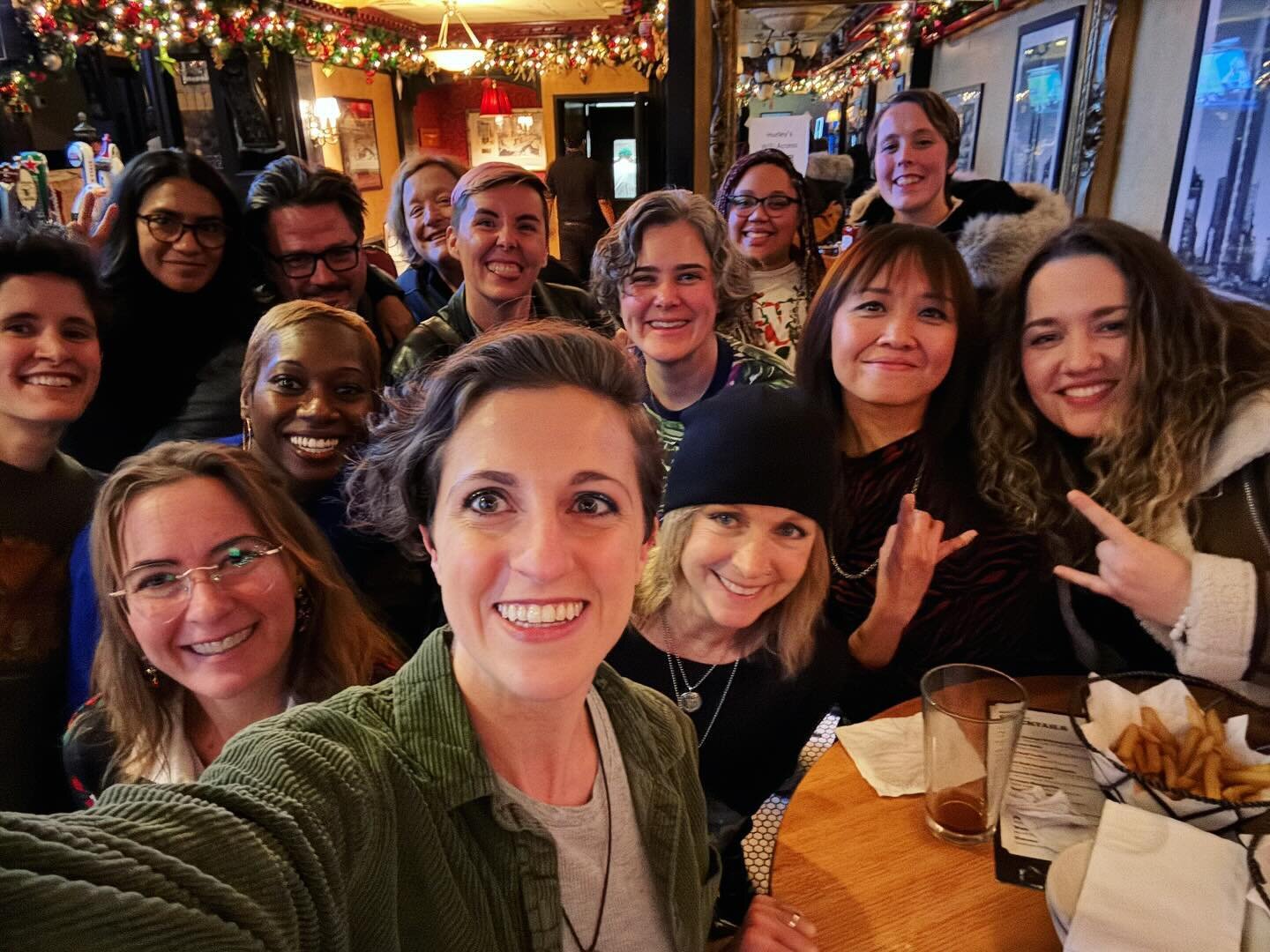 Our first SIX SUB HOLIDAY HANG was a success! We are so grateful to this group for stepping in to cover for us when we need - we couldn&rsquo;t do this show without them! Show them some love ❤️

#sixbroadway #nycmusicians #ladiesinwaiting @musicians_