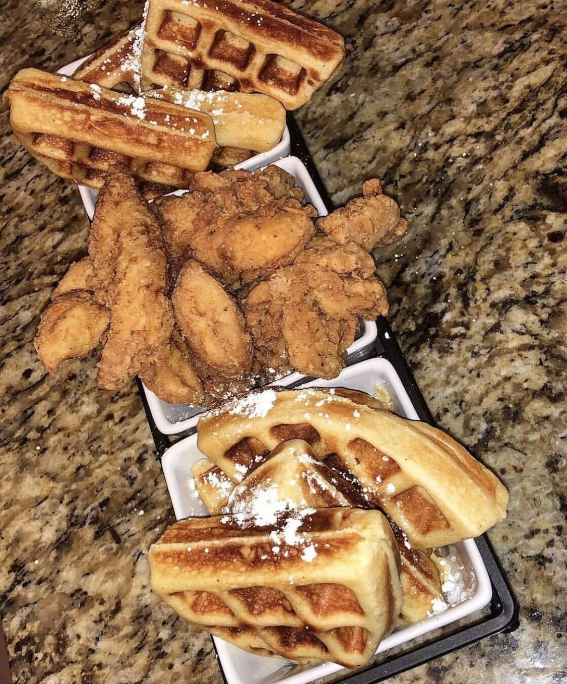 Who doesn’t like chicken and waffles?