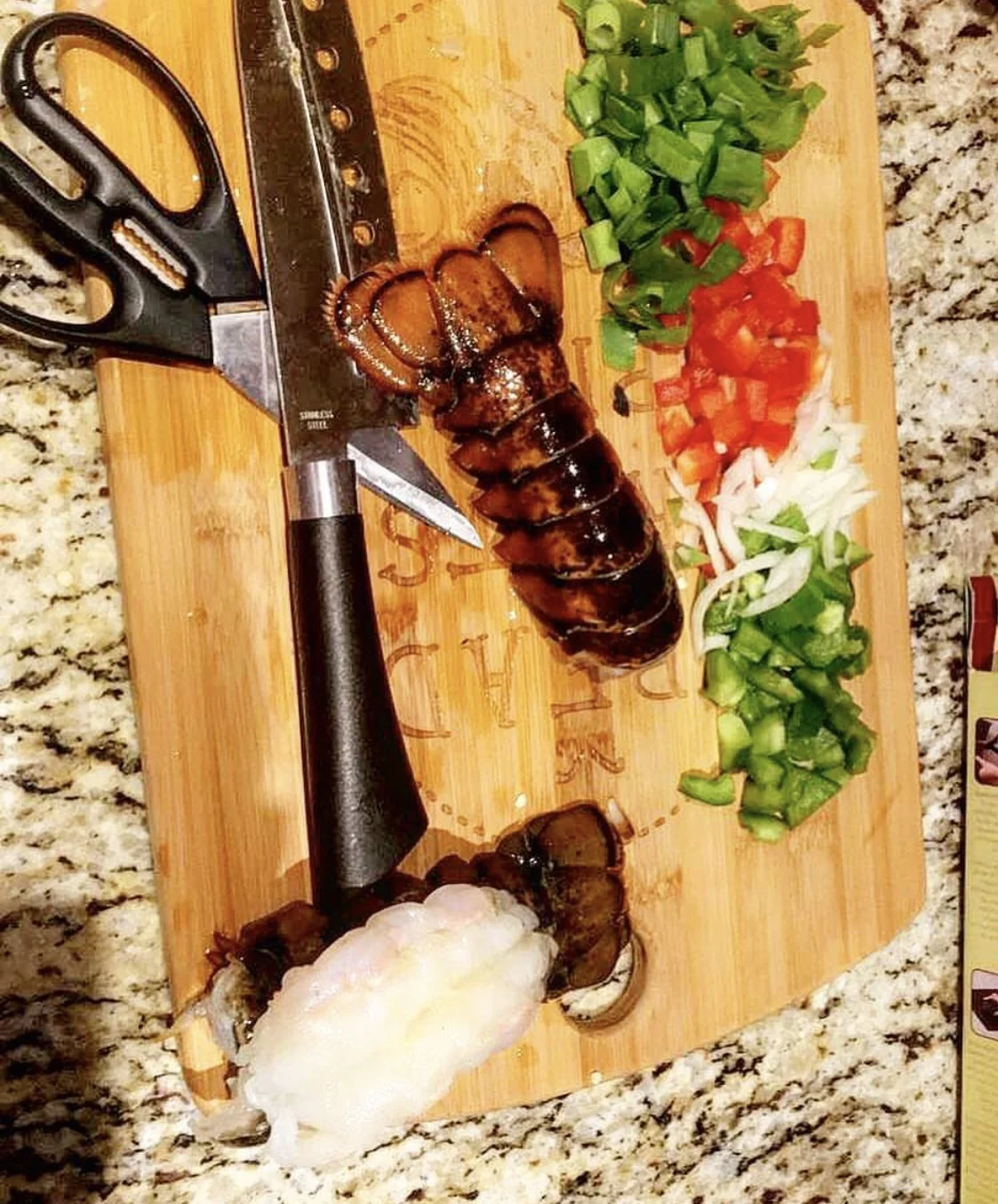 Lobster tail is a great dinner meal. (Picture provided by Adrian Glover)