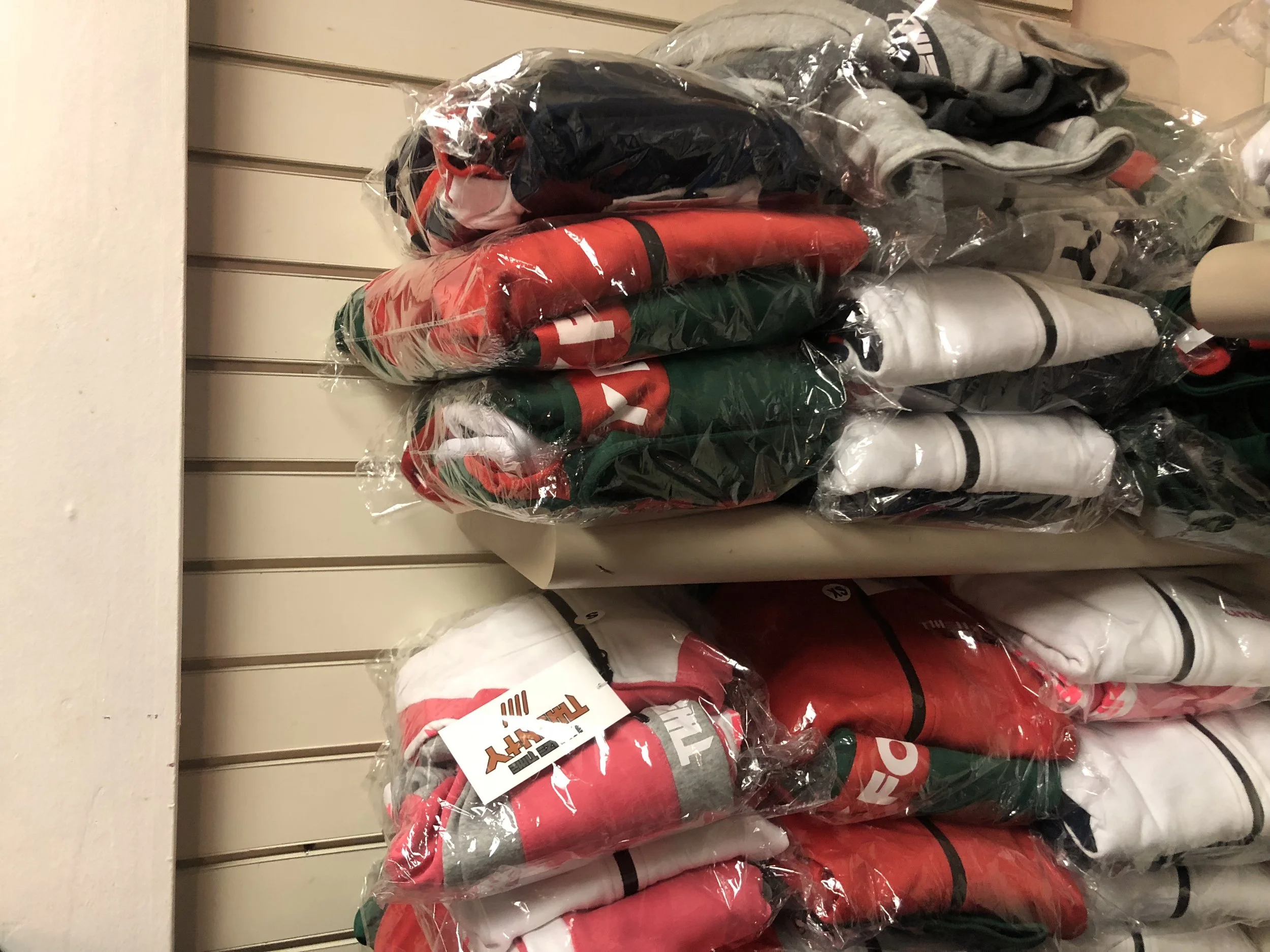 Although Steven Bradford keeps a lot of inventory, it sells fast. (Picture by Nyesha Stone)