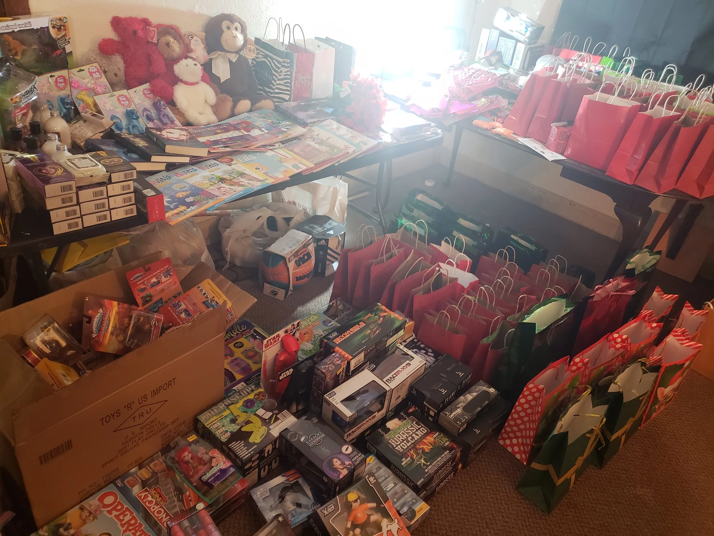 Program The Parks will be handing out donated toys in the Sherman Park area on Dec. 24. (Picture by Vaun Mayes)