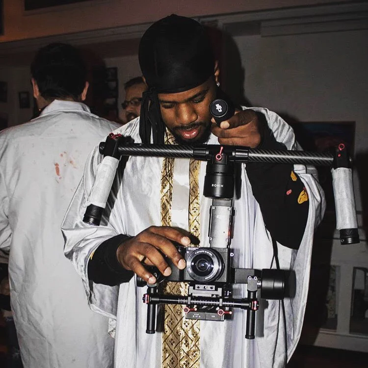 Tyree Pope can be found everywhere with his camera and stabilizer. (Picture by Most Honorable Studios)