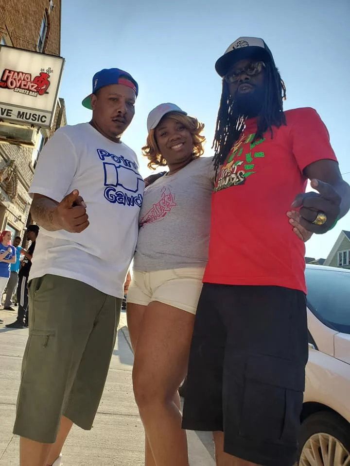 T Lu, Myia and Buck form like Voltron and become “The Point Gawds” (Photo courtesy of Point Gawds LLC)