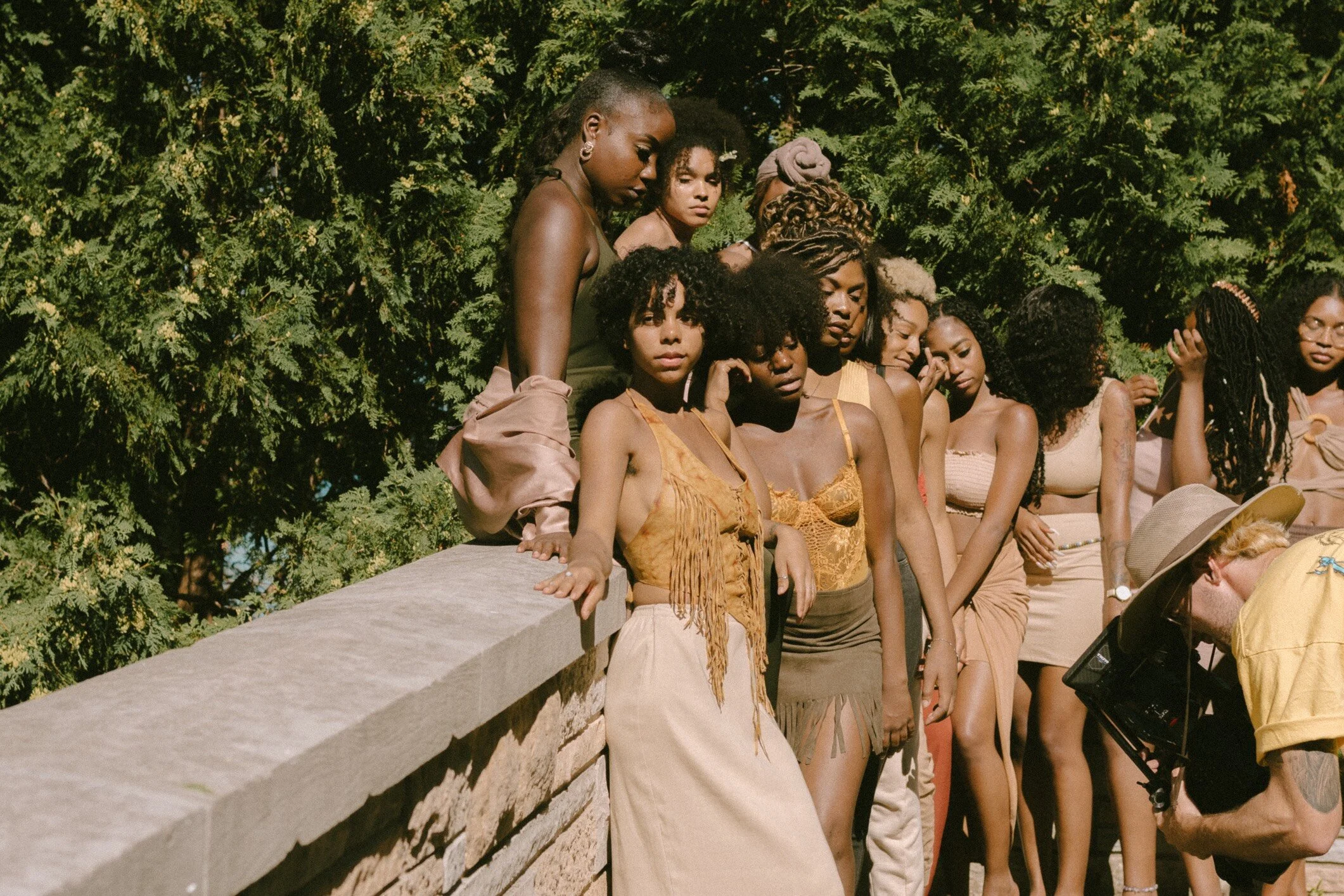 Over 20 Black women were apart of Von Alexander’s music video “Solange”. (Picture by Mahdi Gransberry)