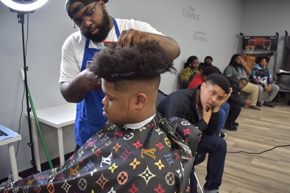 Providing Free Hair Cuts and Guidance to Young Men Brings New Meaning to  Elijah Tucker-Carter — Carvd N Stone