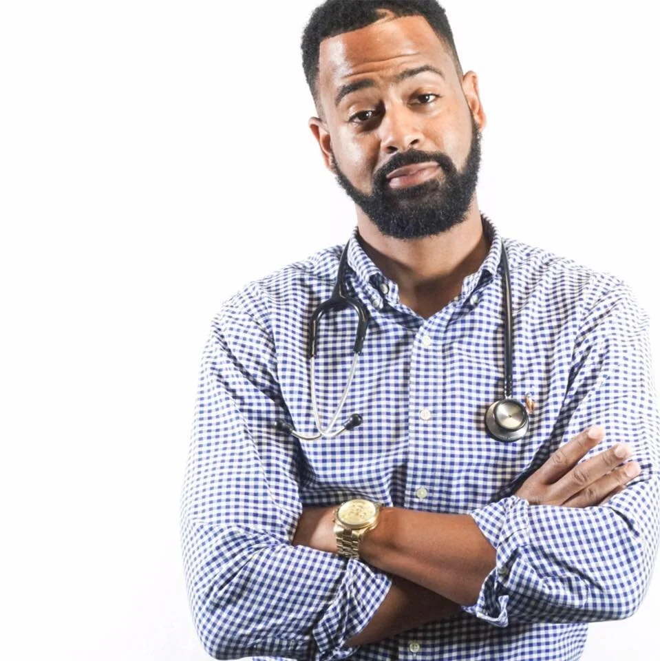 “Health is my primary focus with anything I put out. I feel like all health care professionals should have some tie in doing preventative measures, more so than the maintenance that we do for our profession,” said Nurse Mahdi.  (Picture provided by …