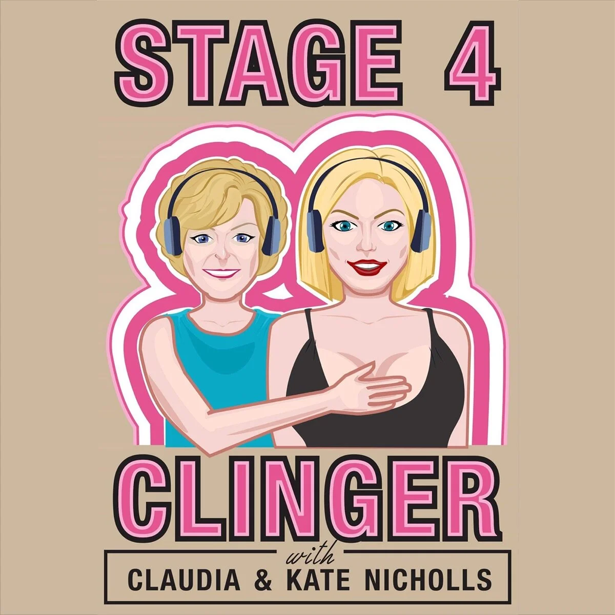 Stage 4 Clinger podcast brings laughter to their audience. (Picture by Lily Taban)