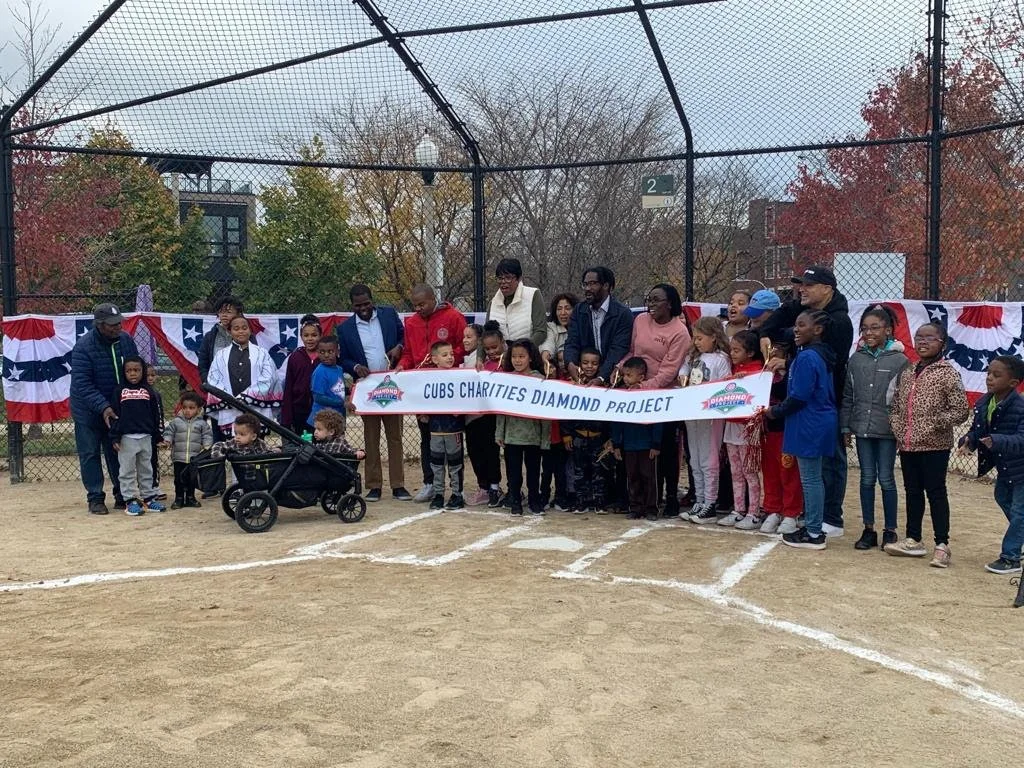 Chicago Youth Have Two New Refurbished Baseball Diamonds Thanks to Community Members and Organizations 