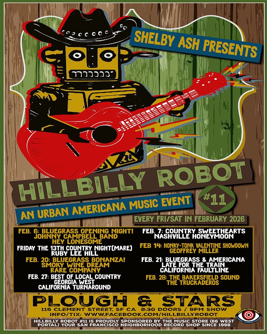 Hillbilly Robot: An Urban Americana Fest