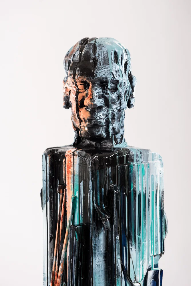 HEAD #1 detail (no title yet) 2016