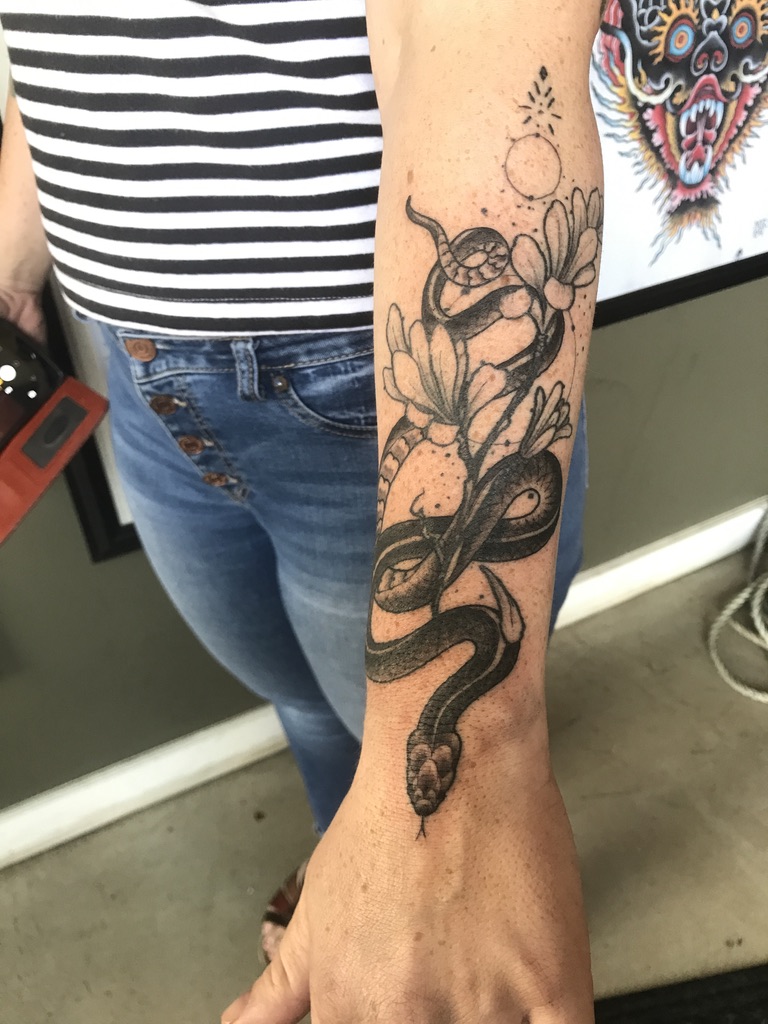 snake and sage tattoo