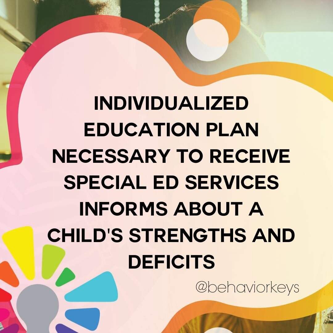 IEP's are plans or programs developed to ensure that a child who has a disability identified under the law and is attending an elementary or secondary educational institution receives specialized instruction and related services. This plan is necessa