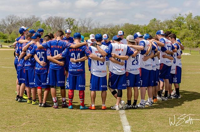One Week #austinsol #audl #ultimatefrisbee