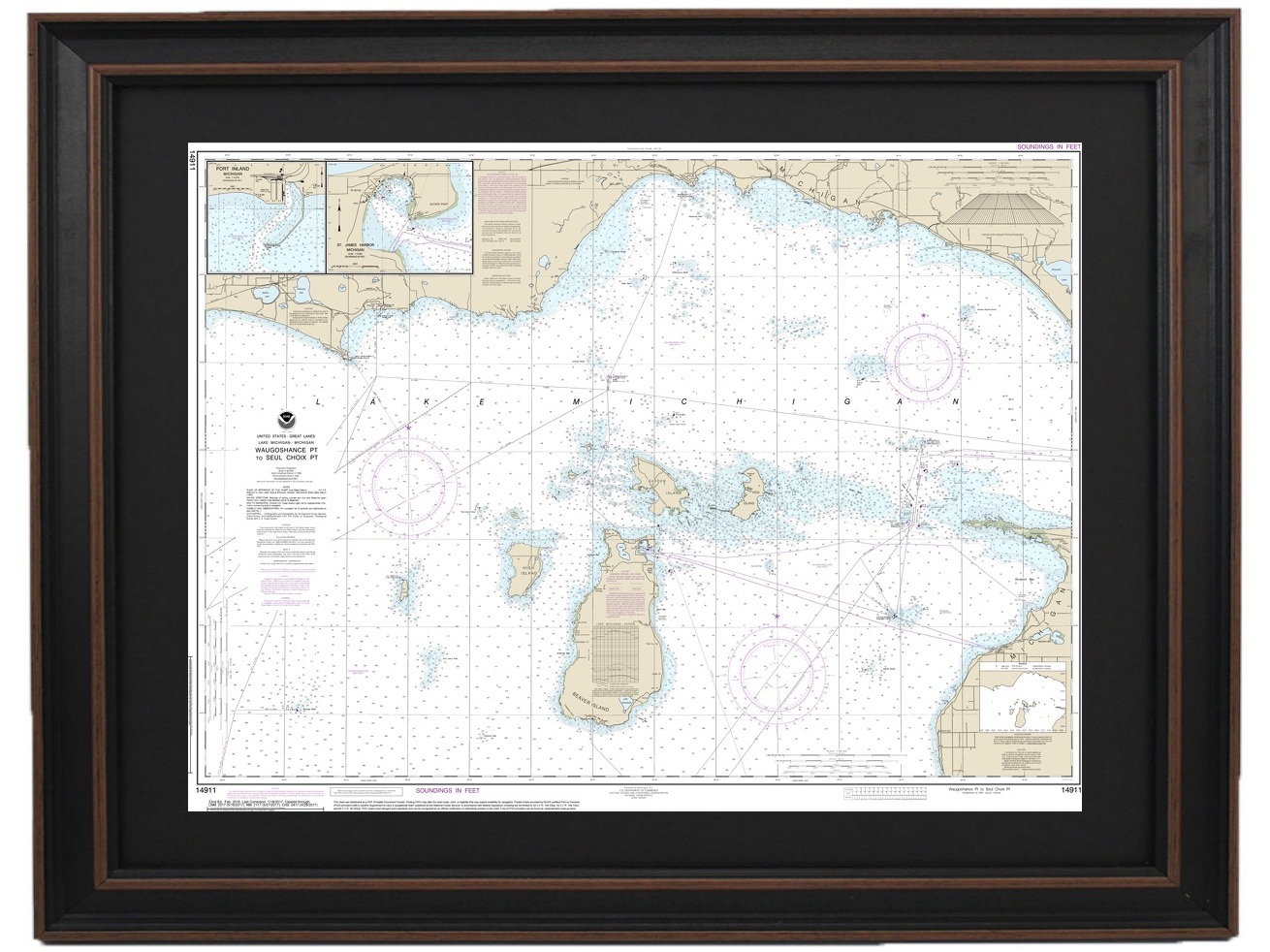 14911+Waugoshance+Point+to+Seul+Choix+Point%2C+including+Beaver+Island+Group%3BPort+Inland%3BBeaver+Harbor.jpg