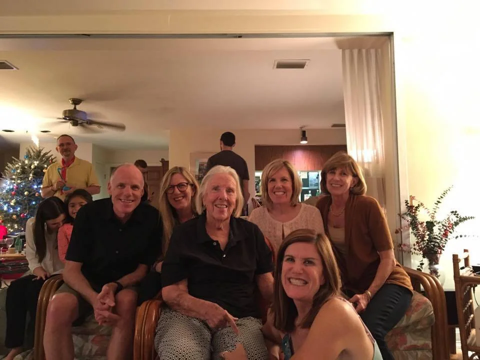 Ma with her five lovely and doting children