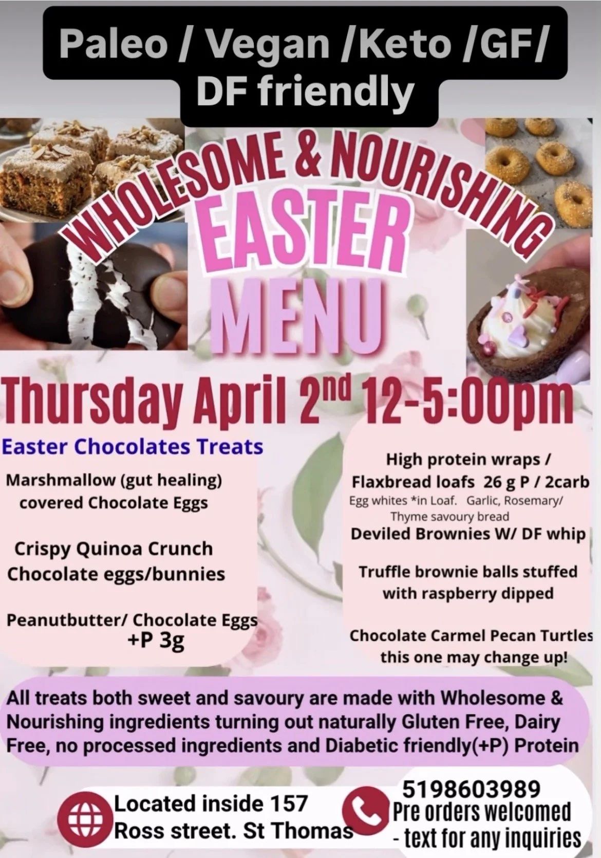 WHOLESOME NURTURING FOOD POP-UP